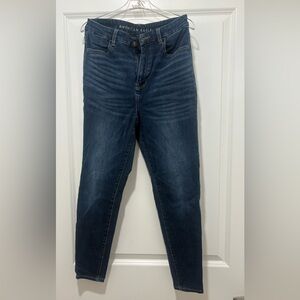 American Eagle Outfitters Deep Indigo Skinny Jeans